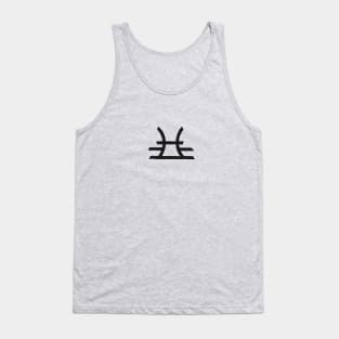 Pisces and Libra Double Zodiac Horoscope Signs Tank Top